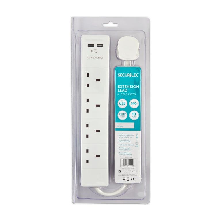 JDS Electricals Surge Protected Extension Lead