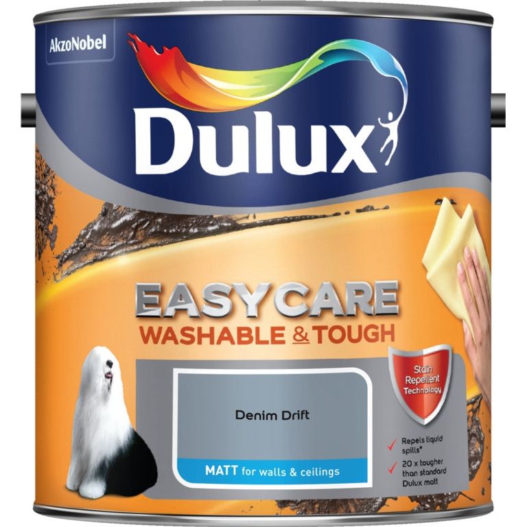 Dulux Easycare Washable and Tough - Matt - 2.5L