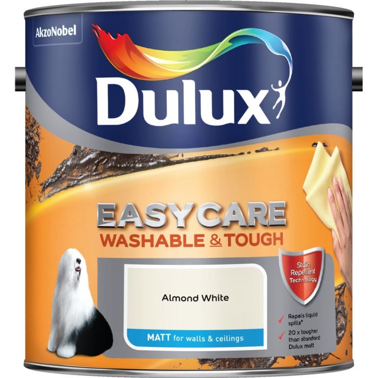 Dulux Easycare Washable and Tough - Matt - 2.5L