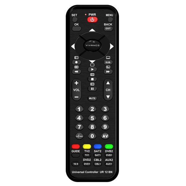 Vivanco 12 In 1 Remote Control