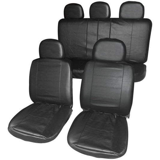 Streetwize Leather Look Headrest Covers