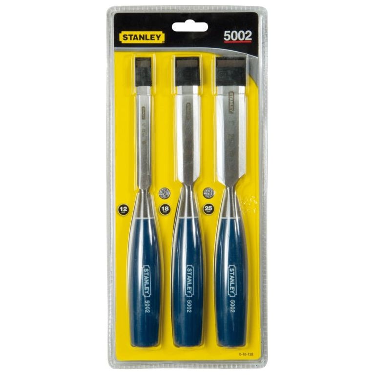 Stanley 5002 Bevel Edge Chisel Set