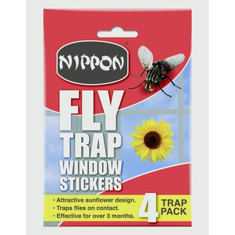 Fly Trap Window Stickers