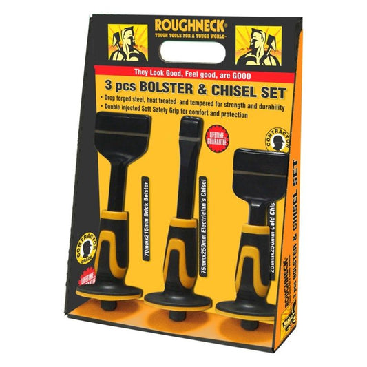 Roughneck Bolster & Chisel Set