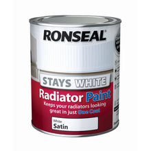 Load image into Gallery viewer, Ronseal One Coat Radiator Paint Satin
