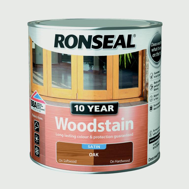 Ronseal Quick Drying Woodstain - Satin