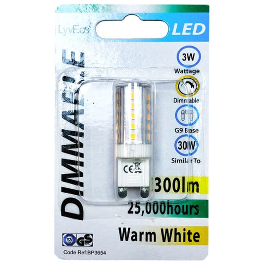 Lyveco LED Dimmable Lamps G9