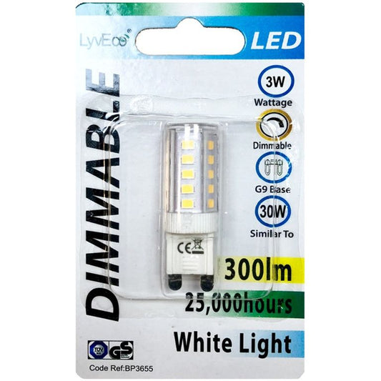 Lyveco LED Dimmable G9