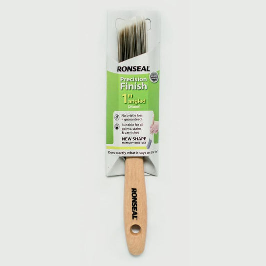 Ronseal Precision Angled Finish Brush 1"
