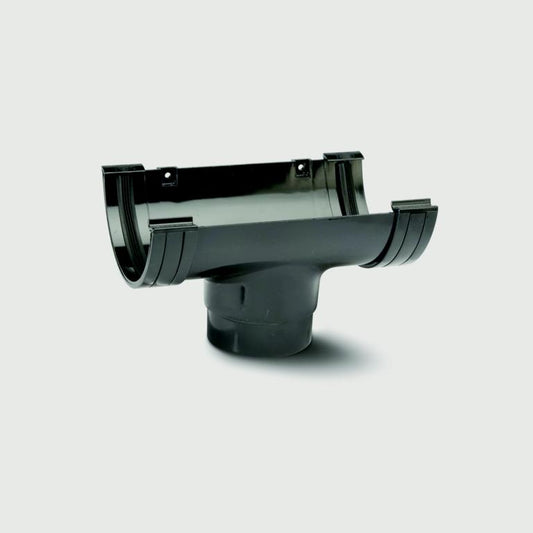 Polypipe Mini H/R Gutter Running Outlet 75mm