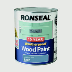 Ronseal 10 Year Weatherproof Wood Paint - Satin