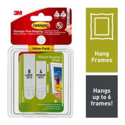 3M Command Picture Hanging Strips 17209
