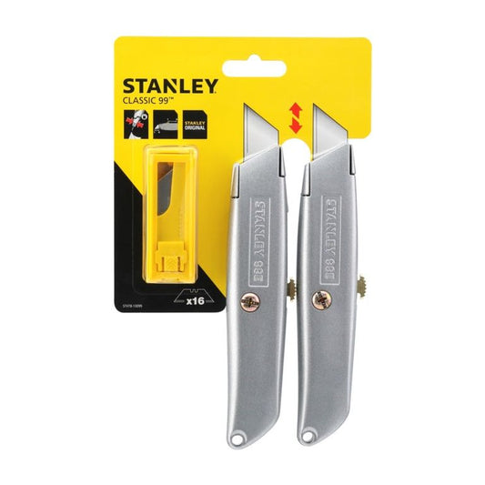 Stanley 99e Retractable Knife With 10 Blades