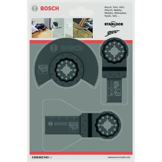 Bosch Starlock Wood And Metal Set