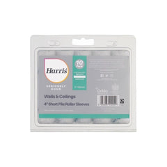 Harris Seriously Good Walls & Ceilings Short Pile Sleeve 4" Pack 10