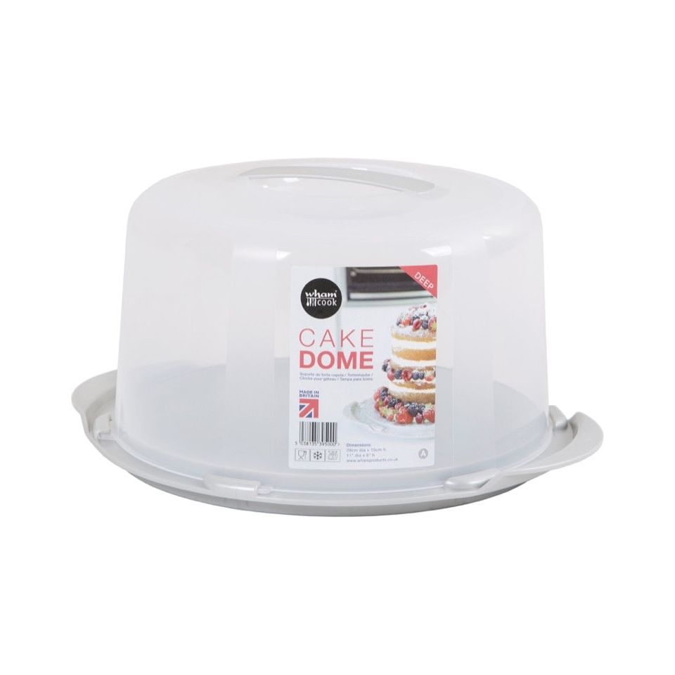 Wham Round Cake Storer Clear Lid