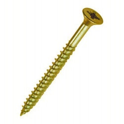 8X1 1/2" Countersunk Brass Screw S8181