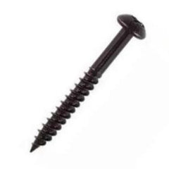 8 X3/4" Round Black Head Screw    S8256