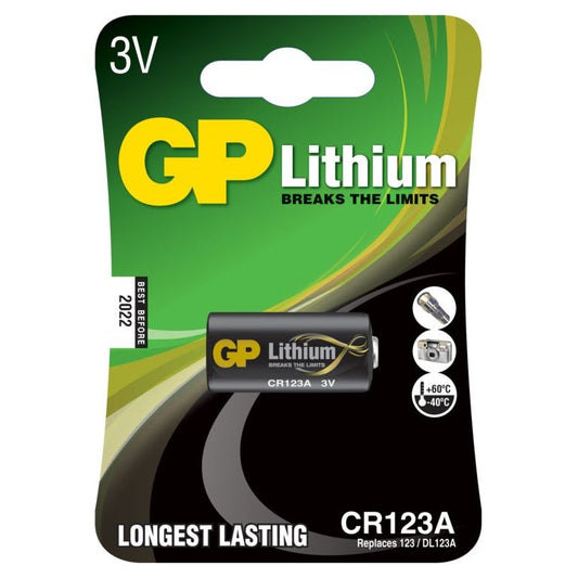 GP Lithium Battery CR123A