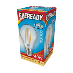 Eveready LED Filament GLS E27 470LM ES