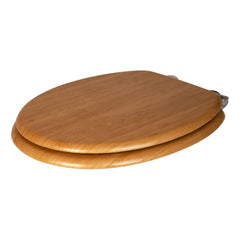 Croydex Light Oak Flexi Fix Toilet Seat