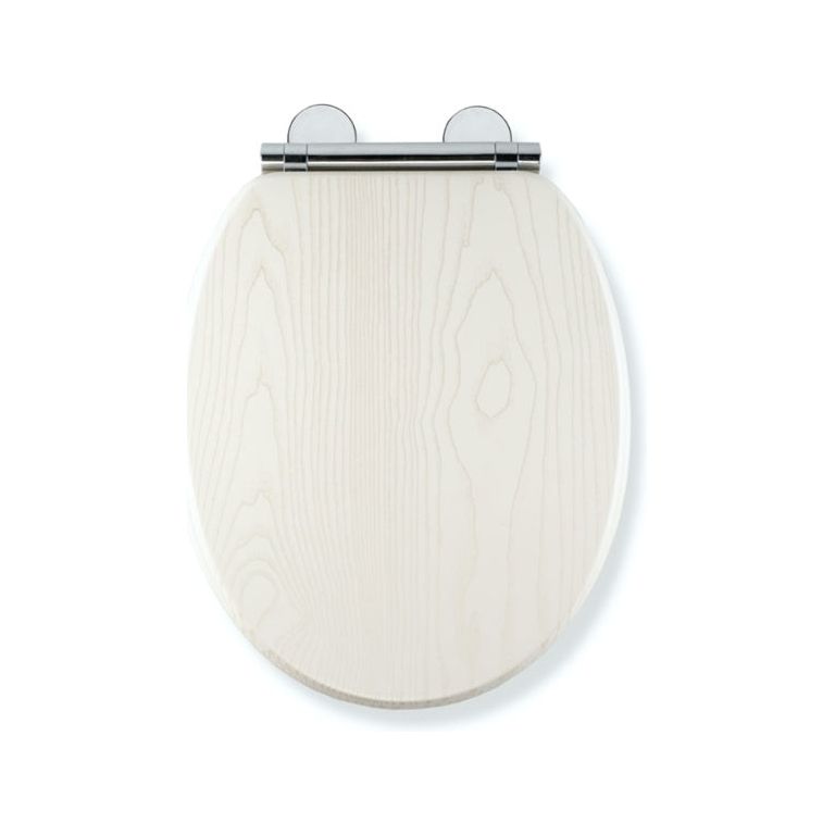 Croydex White Oak Flexi Fix Toilet Seat