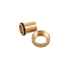 JDS Plumbing Brass Hose Union Nut & Tail