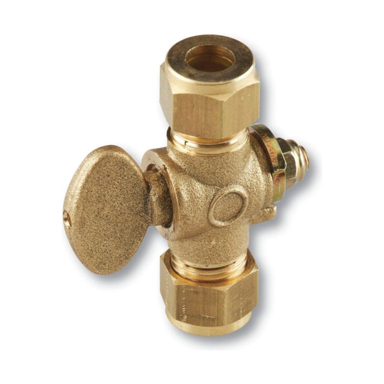 JDS Plumbing Compression Rigid Fan Gas Cock