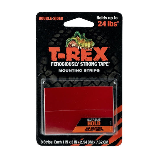 T-Rex Ferociously Strong Mount Strips Pack 8