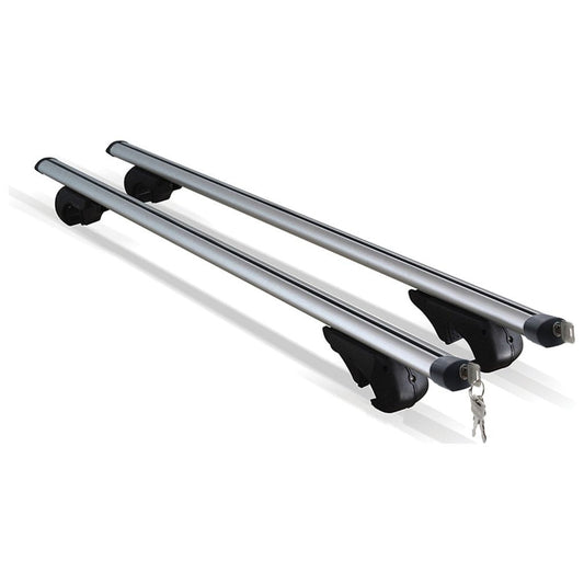 Streetwize Aluminium Locking Bars For Roof Rails