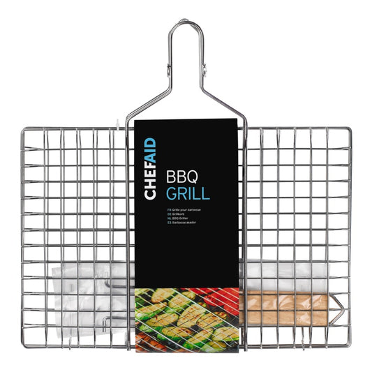 Chef Aid BBQ Griller With Folding Handle