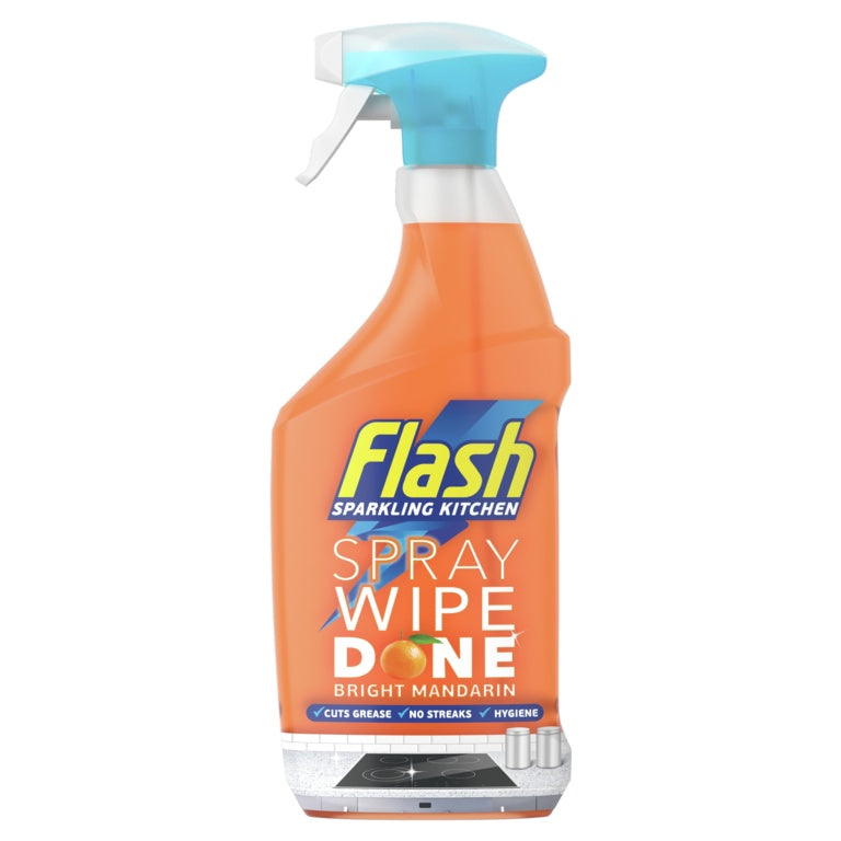 Flash Spray Wipe Done Mandarin