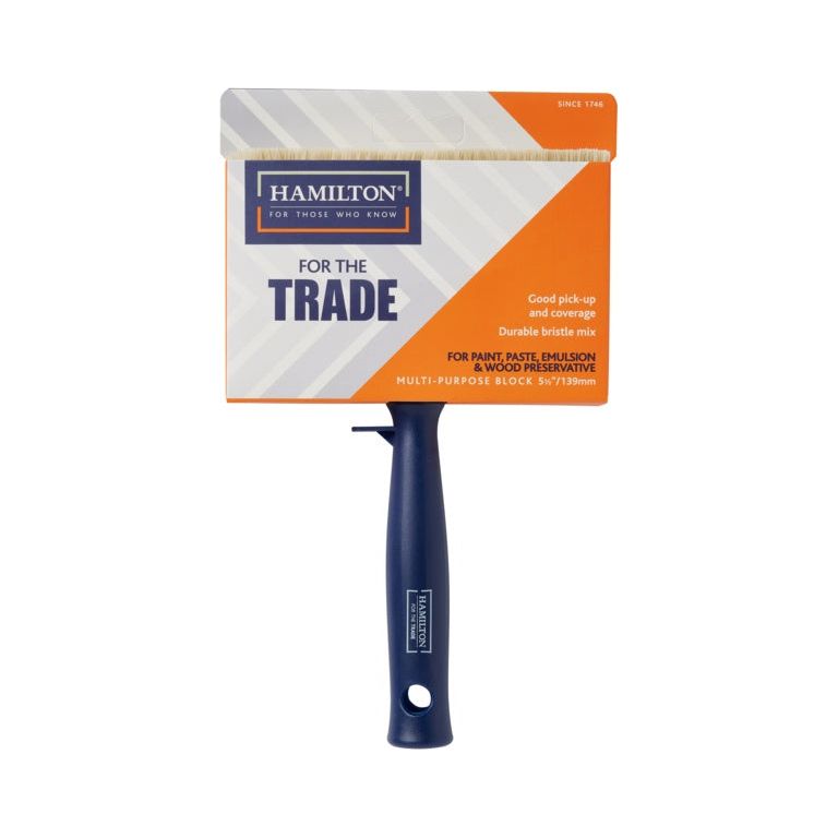 Hamilton For The Trade Multi Purpose Block Brush 5.5"