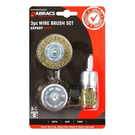 Abracs Spindle Wire Brush Set