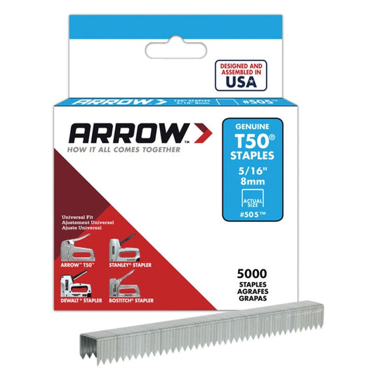 Arrow T50 Staples 8mm 5/16"