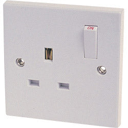 JDS Electricals 13A, Single Switched Socket Outlet to BS1363