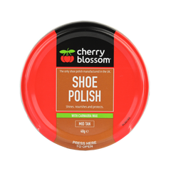 Cherry Blossom Shoe Polish Mid Tan