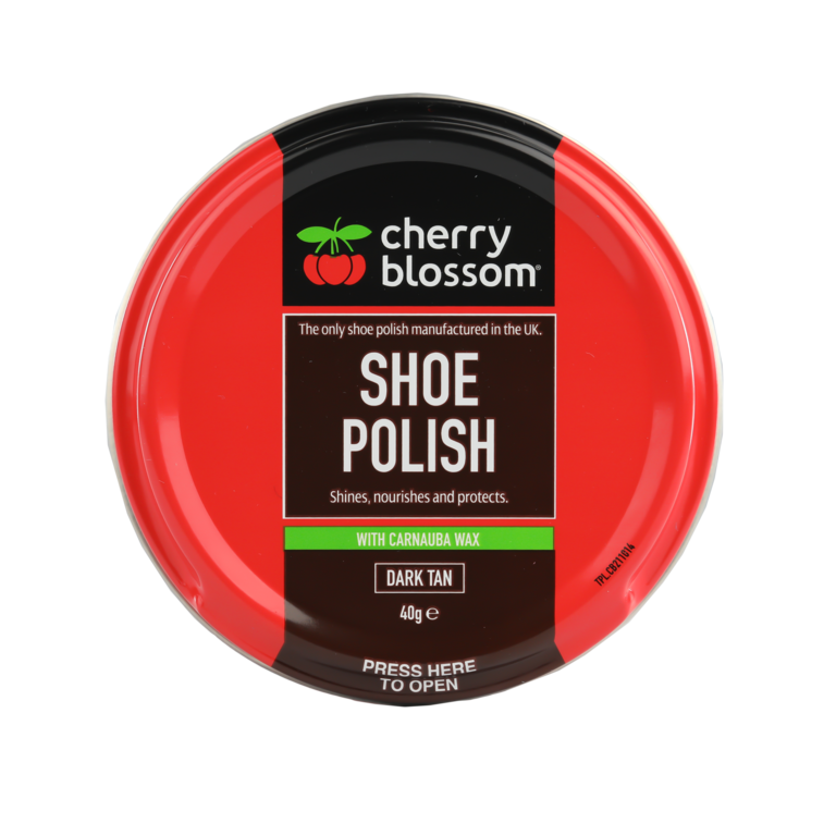 Cherry Blossom Shoe Polish Dark Tan