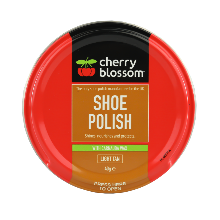Cherry Blossom Shoe Polish Light Tan