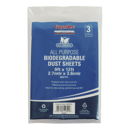 JDS DIY Bio-Degradable Dust Sheet Triple Pack