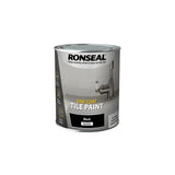 Ronseal One Coat Tile Paint - Gloss - 750ml