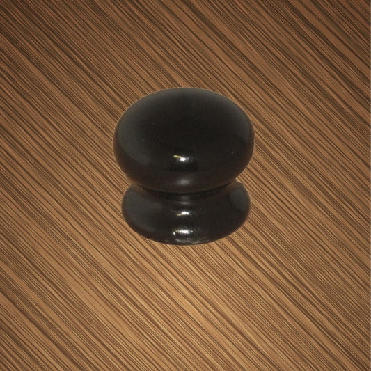 Black Ceramic Knob 35Mm       S3574