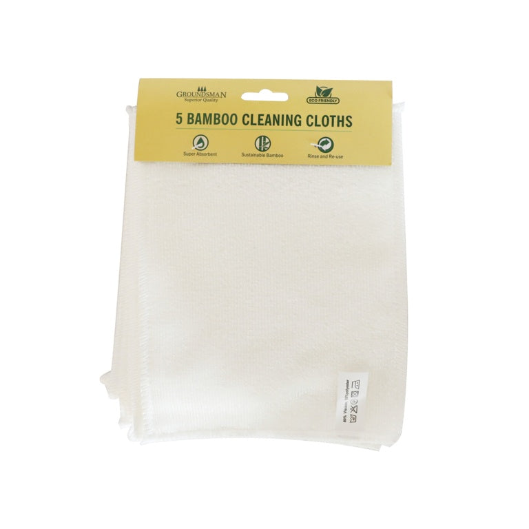 Groundsman Bamboo Cleaning Cloths 23 x 18cm