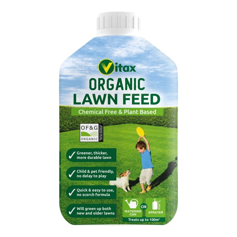 Vitax Organic Lawn Feed Liquid 1L