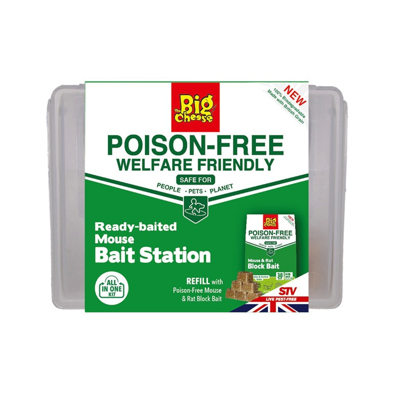 Poison Free Ready Baited Mouse Station