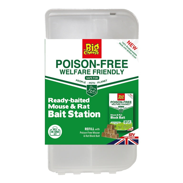 Poison Free Ready Baited Mouse & Rat Station