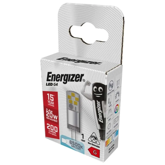 Energizer LED G4 200lm 6500k Daylight