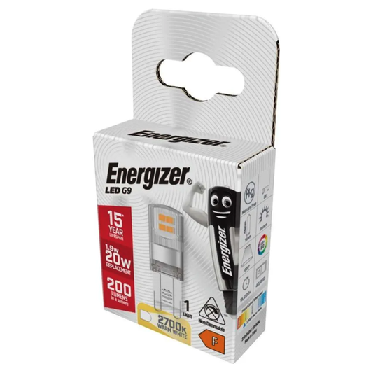 Energizer LED G9 200lm 2700k Warm White