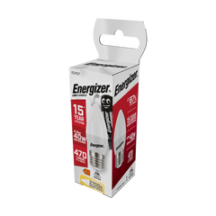 Energizer LED Candle ES E27 2700k Warm White