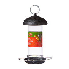 JDS Garden Black Steel Seed Feeder